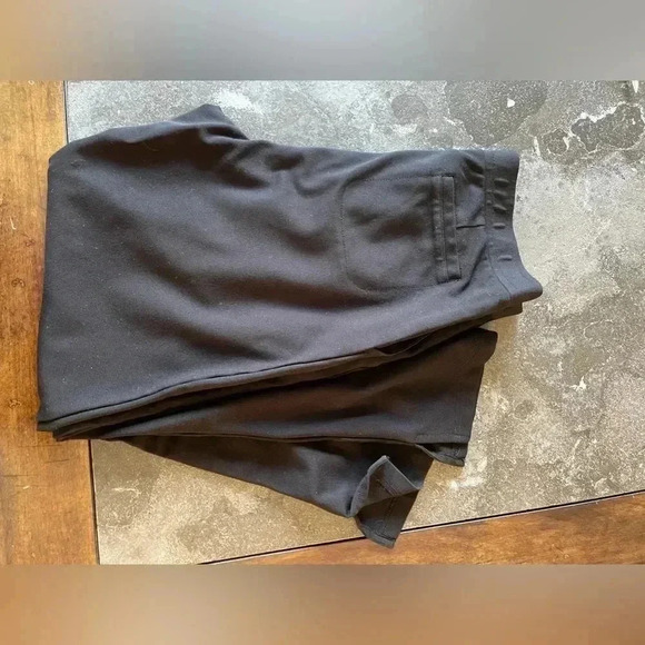 BETABRAND | Faux Belt Loop Black Pants | L | - Picture 9 of 13